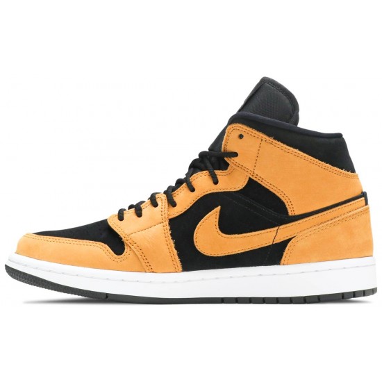 Wmns Air Jordan 1 Mid SE Desert Ochre Desert Ochre/Desert Ochre/Black DB5453 700 AJ 1 Sneakers