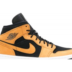 Wmns Air Jordan 1 Mid SE 'Desert Ochre' Desert Ochre/Desert Ochre/Black DB5453 700 AJ 1 Sneakers