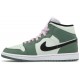 Wmns Air Jordan 1 Mid SE Dutch Green Dutch Green/Black/Barely Green/Arctic PinkCZ0774 300 AJ 1 Sneakers