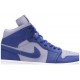 Wmns Air Jordan 1 Mid SE Iron Purple Deep Royal Iron Purple/Deep Royal Blue/White DH7821 500 AJ 1 Sneakers