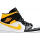 Wmns Air Jordan 1 Mid SE White Laser Orange White/Laser Orange/Black CV5276 107 AJ 1 Sneakers