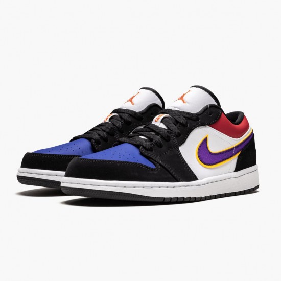 Wmns/Men Air Jordan 1 Low Lakers Top 3 CJ9216-051 AJ1 Shoes