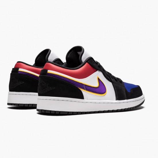 Wmns/Men Air Jordan 1 Low Lakers Top 3 CJ9216-051 AJ1 Shoes