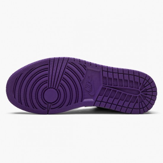 Wmns/Men Air Jordan 1 Retro Low Court Purple 553558-501 AJ1 Shoes