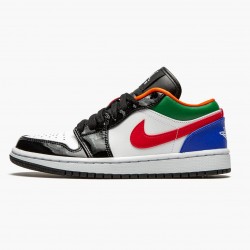 Wmns/Men Air Jordan 1 Retro Low Multi Color CZ4776-101 AJ1 Shoes