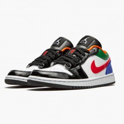 Wmns/Men Air Jordan 1 Retro Low Multi Color CZ4776-101 AJ1 Shoes