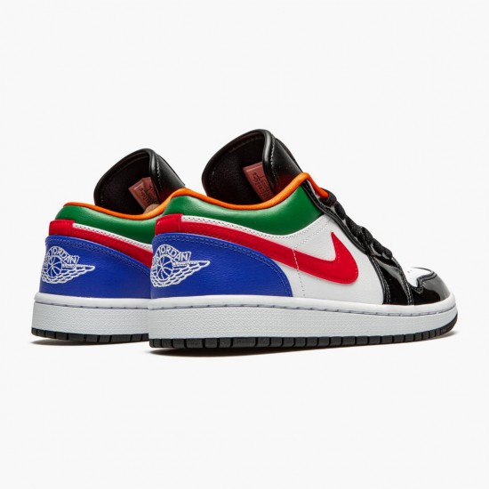 Wmns/Men Air Jordan 1 Retro Low Multi Color CZ4776-101 AJ1 Shoes