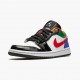 Wmns/Men Air Jordan 1 Retro Low Multi Color CZ4776-101 AJ1 Shoes