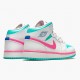 Wmns Air Jordan 1 Mid Digital Pink 555112-102 AJ1 Shoes