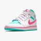 Wmns Air Jordan 1 Mid Digital Pink 555112-102 AJ1 Shoes