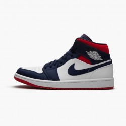 Men Air Jordan 1 Mid SE USA 852542-104 AJ1 Shoes