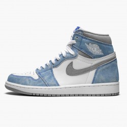 Wmns/Men Air Jordan 1 Retro High OG Hyper Royal 555088-402 AJ1 Shoes