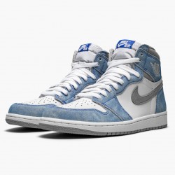 Wmns/Men Air Jordan 1 Retro High OG Hyper Royal 555088-402 AJ1 Shoes