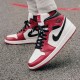 Wmns/Men Air Jordan 1 Mid Chicago 2020 554724-173 AJ1 Shoes