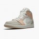 Wmns/Men Air Jordan 1 Mid Milan CV3044-100 AJ1 Shoes