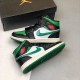 Men Air Jordan 1 Mid Pine Green 554724-067 AJ1 Shoes