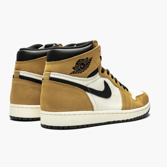 Wmns/Men Air Jordan 1 Rookie of the Year 555088-700 AJ1 Shoes