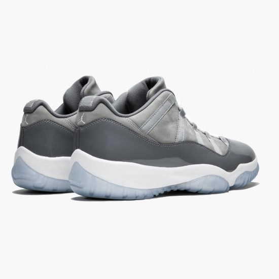 Men Air Jordan 11 Low Cool Grey 528895-003 AJ11 Shoes