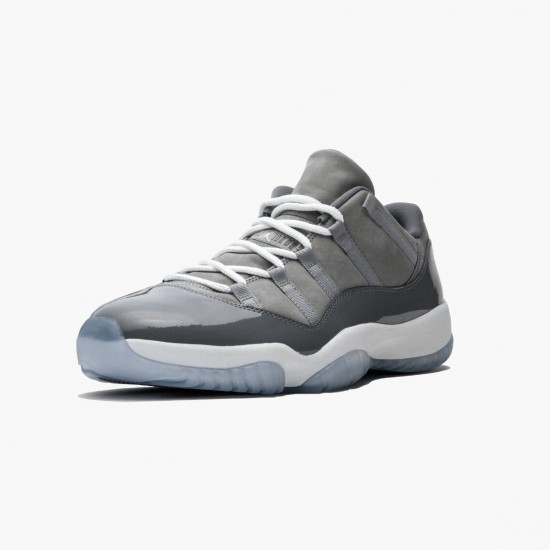 Men Air Jordan 11 Low Cool Grey 528895-003 AJ11 Shoes