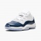 Men Air Jordan 11 Low Navy Snakeskin CD6847-102 AJ11 Shoes