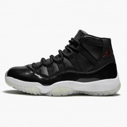 Wmns/Men Air Jordan 11 Retro 72 10 Black Gym Red White Anthracite Black 378037-002 AJ11 Shoes