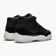 Wmns/Men Air Jordan 11 Retro 72 10 Black Gym Red White Anthracite Black 378037-002 AJ11 Shoes