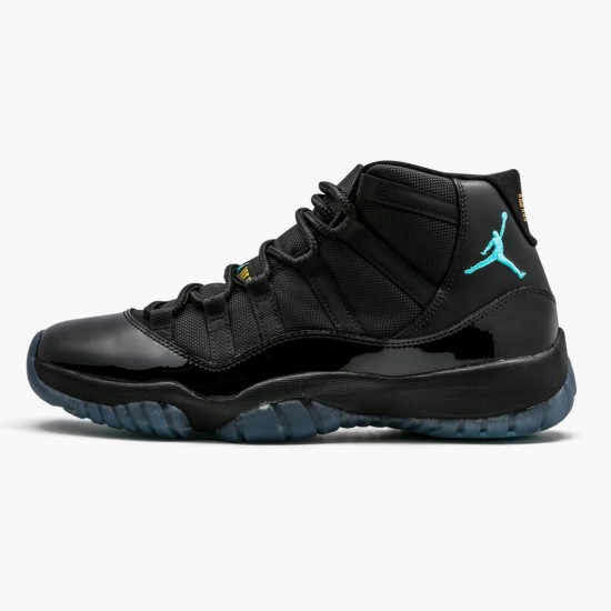 Men Air Jordan 11 Retro Gamma Blue 378037-006 AJ11 Shoes