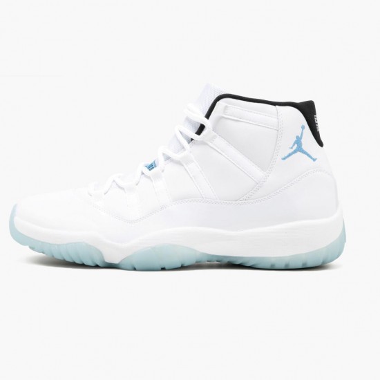 Men Air Jordan 11 Retro Legend Blue 2014 378037-117 AJ11 Shoes