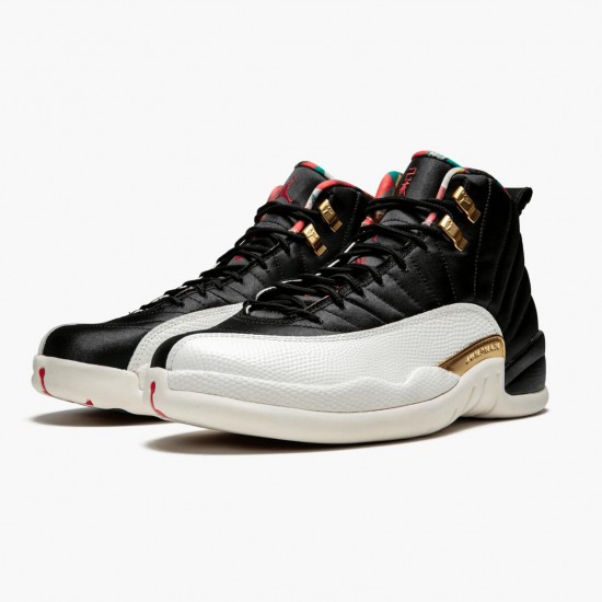 Men Air Jordan 12 Retro 2019 CNY Chinese New Year CI2977-006 AJ12 Shoes