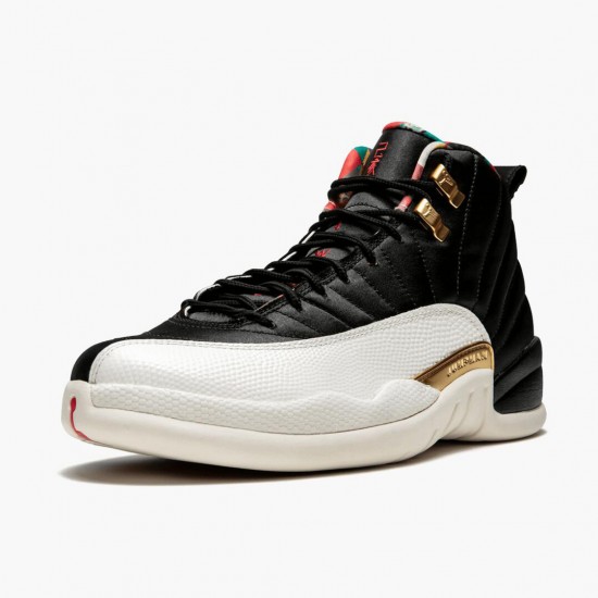 Men Air Jordan 12 Retro 2019 CNY Chinese New Year CI2977-006 AJ12 Shoes