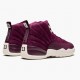 Men Air Jordan 12 Retro Bordeaux 130690-617 AJ12 Shoes