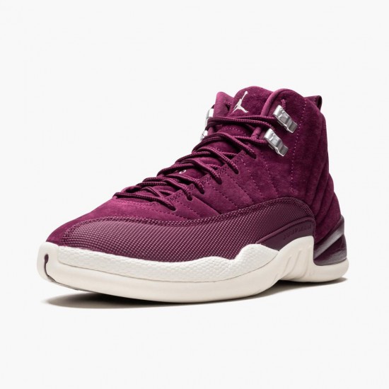 Men Air Jordan 12 Retro Bordeaux 130690-617 AJ12 Shoes