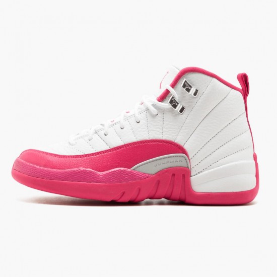 Wmns Air Jordan 12 Retro Dynamic Pink 510815-109 AJ12 Shoes