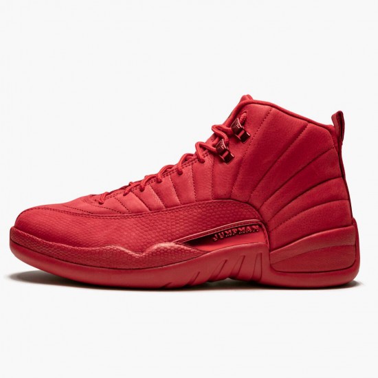 Men Air Jordan 12 Retro Gym Red 130690-601 AJ12 Shoes