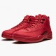 Men Air Jordan 12 Retro Gym Red 130690-601 AJ12 Shoes