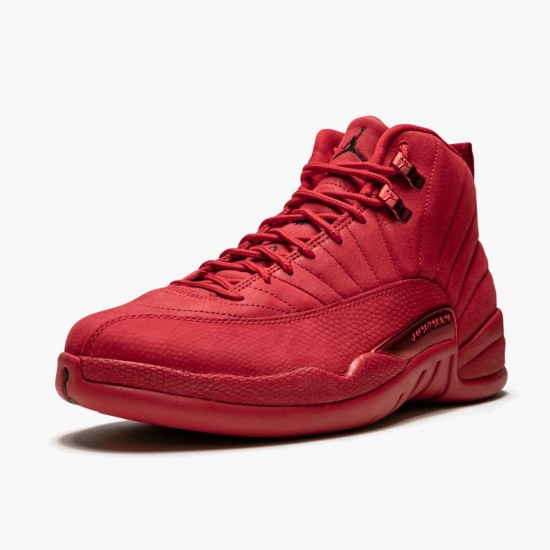 Men Air Jordan 12 Retro Gym Red 130690-601 AJ12 Shoes