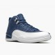 Men Air Jordan 12 Retro Indigo 130690-404 AJ12 Shoes