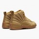 Men Air Jordan 12 Retro PSNY Wheat AA1233-700 AJ12 Shoes