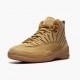 Men Air Jordan 12 Retro PSNY Wheat AA1233-700 AJ12 Shoes