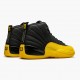 Men Air Jordan 12 Retro University Gold 130690-070 AJ12 Shoes