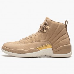 Wmns Air Jordan 12 Retro Vachetta Tan AO6068-203 AJ12 Shoes