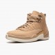 Wmns Air Jordan 12 Retro Vachetta Tan AO6068-203 AJ12 Shoes