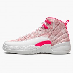 Wmns Air Jordan 12 Retro GS Arctic Pink 510815-101 AJ12 Shoes