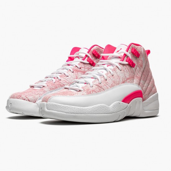 Wmns Air Jordan 12 Retro GS Arctic Pink 510815-101 AJ12 Shoes