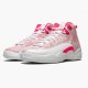 Wmns Air Jordan 12 Retro GS Arctic Pink 510815-101 AJ12 Shoes