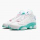 Wmns Air Jordan 13 Retro Aurora Green 439358-100 AJ13 Shoes