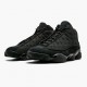 Men Air Jordan 13 Retro Black Cat 414571-011 AJ13 Shoes