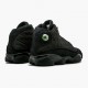 Men Air Jordan 13 Retro Black Cat 414571-011 AJ13 Shoes