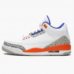 Wmns/Men Air Jordan 3 Retro Knicks 136064-148 AJ3 Shoes