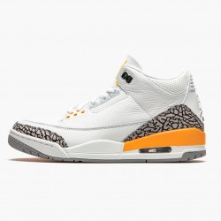 Wmns/Men Air Jordan 3 Retro Laser Orange CK9246-108 AJ3 Shoes